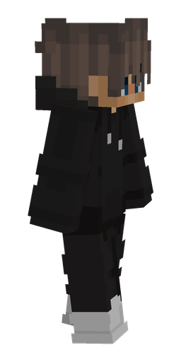 Black skin: body, right side render