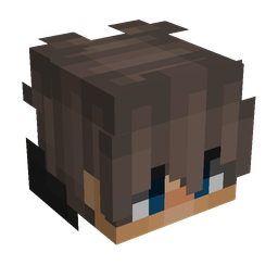 Black skin: head render