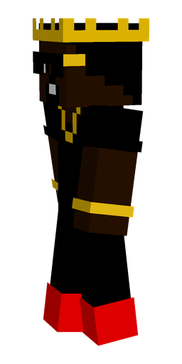 Black skin: body, left side render