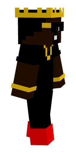 Black skin: body, right side render