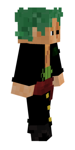 Black skin: body, right side render