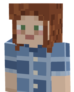 Blue skin: bust render