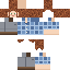 Blue skin: raw texture render