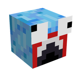 Blue skin: head render