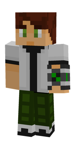 Black skin: body, front render