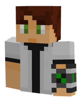 Black skin: bust render