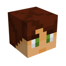 Black skin: head render