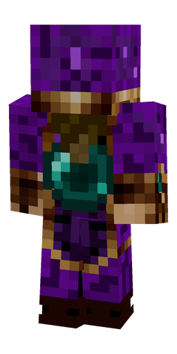 Black skin: body, back render