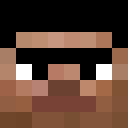 Black skin: face render