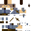 Classic skin: raw texture render