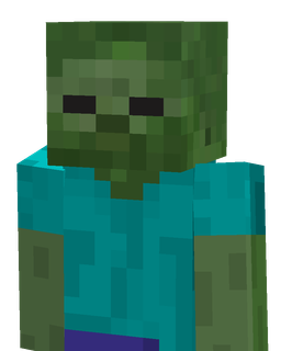 Blue skin: bust render