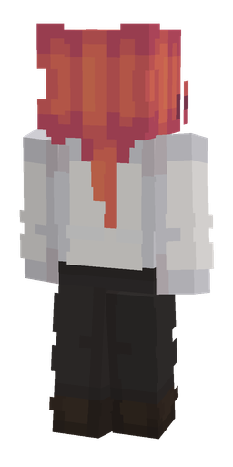 Black skin: body, back render