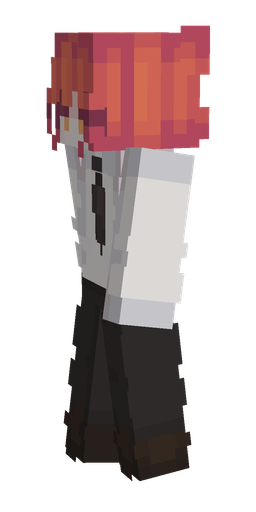 Black skin: body, left side render