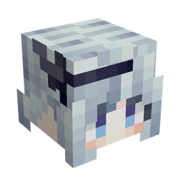 Blue skin: head render