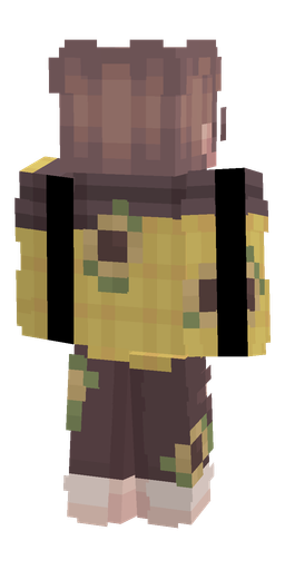 Classic skin: body, back render