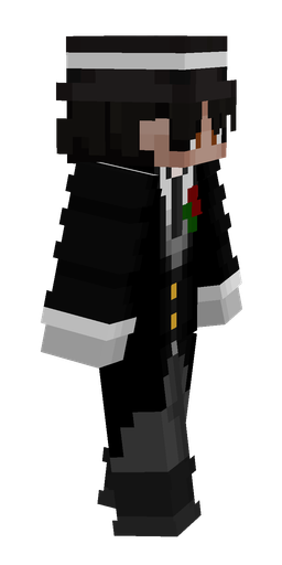 Black skin: body, right side render