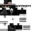 Black skin: raw texture render