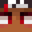 Black skin: face render