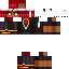Black skin: raw texture render