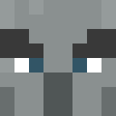 Black skin: face render