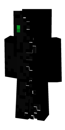 Black skin: body, front render