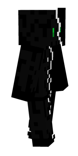Black skin: body, right side render