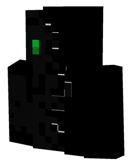 Black skin: bust render