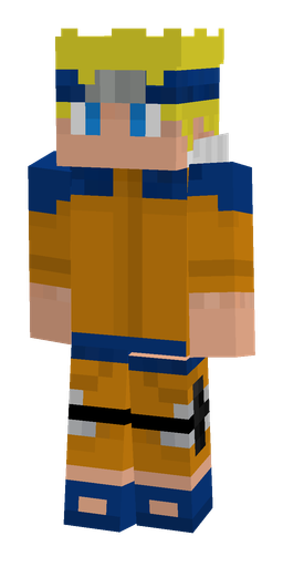 Blue skin: body, front render