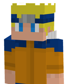 Blue skin: bust render