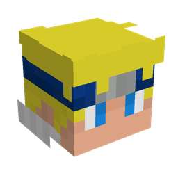 Blue skin: head render