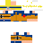 Blue skin: raw texture render