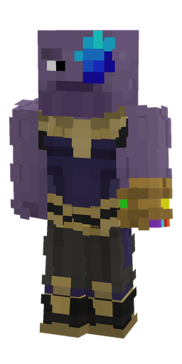 Black skin: body, front render