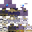 Black skin: raw texture render