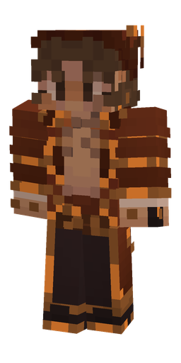 Brown skin: body, front render