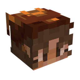Brown skin: head render