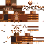 Brown skin: raw texture render