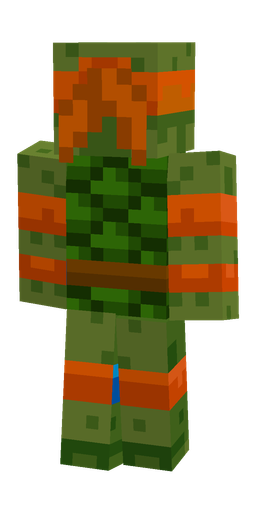 Classic skin: body, back render