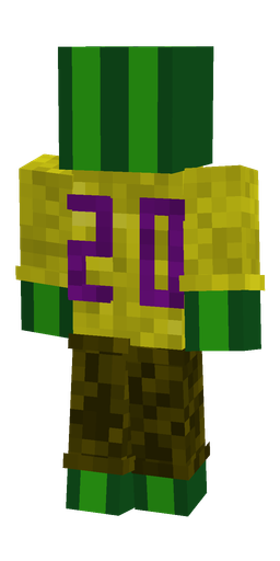 Classic skin: body, back render