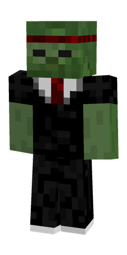 Black skin: body, front render
