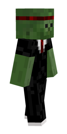 Black skin: body, right side render