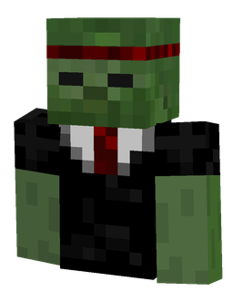 Black skin: bust render