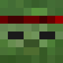 Black skin: face render