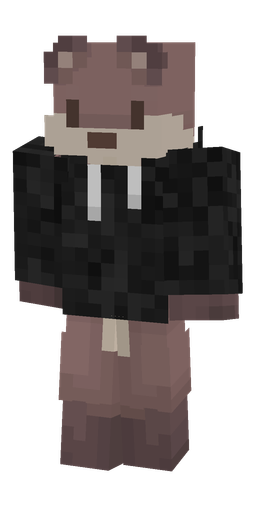 Black skin: body, front render