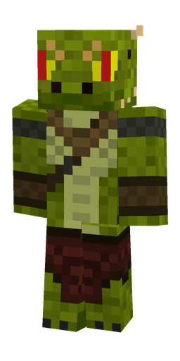 Black skin: body, front render