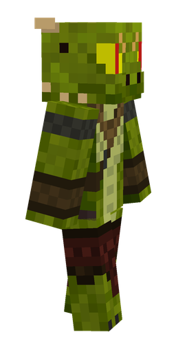 Black skin: body, right side render
