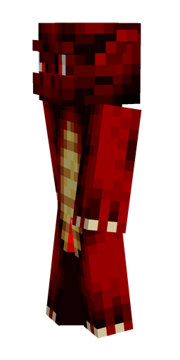 Black skin: body, left side render