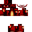 Black skin: raw texture render