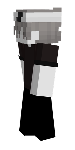 Black skin: body, left side render