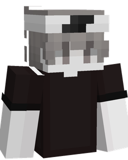 Black skin: bust render