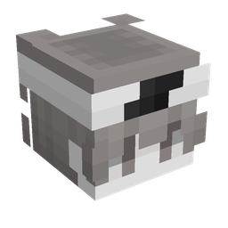 Black skin: head render